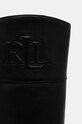 Lauren Ralph Lauren kozaki skórzane Page II 802945686001.001 czarny