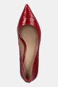 Кожаные туфли Lauren Ralph Lauren Adrienne красный 802951355004.600