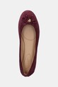 Замшеві балетки Lauren Ralph Lauren Jayna Driver фіолетовий 802951376002.600