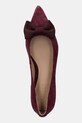 Lauren Ralph Lauren velúr balerina Londyn Bow lila 802955323001.600