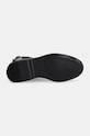 Кожаные полусапоги Calvin Klein FLAT CHELSEA BOOT LTH HW0HW02180 бордо