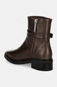 Взуття Шкіряні черевики Calvin Klein HEEL ANKLE BOOT 30 W/HW LTH HW0HW02183 коричневий