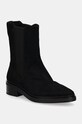 Замшеві черевики Calvin Klein HEEL CHELSEA BOOT 30 SUE замша чорний HW0HW02191