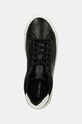 Кроссовки Calvin Klein CUPSOLE LACE UP W/ML LTH чёрный HW0HW02201