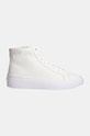 Δερμάτινα αθλητικά παπούτσια Calvin Klein VULC HIGH TOP LTH HW0HW02213 λευκό NC24