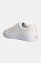 Παπούτσια Δερμάτινα αθλητικά παπούτσια Calvin Klein VULC LACE UP LTH HW0HW02214 λευκό