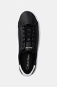 Кожаные кроссовки Calvin Klein VULC LACE UP LTH чёрный HW0HW02214