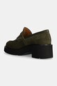 Încălțăminte Camper mocasini din piele intoarsa Milah K201425.021 verde