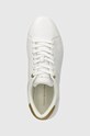 Δερμάτινα αθλητικά παπούτσια Tommy Hilfiger CHIC PANEL COURT SNEAKER λευκό FW0FW07998