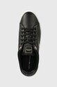 Δερμάτινα sneakers Tommy Hilfiger ELEVATED ESSENT SNEAKER MONOGRAM μαύρο FW0FW07999