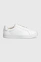 Kožené sneakers boty Tommy Hilfiger ESSENTIAL COURT SNEAKER FW0FW08000 bílá AW24
