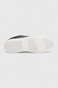 Kožené sneakers boty Tommy Hilfiger ESSENTIAL COURT SNEAKER FW0FW08000 námořnická modř