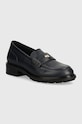 Tommy Hilfiger mocasini de piele TH PENNY LOAFER piele bleumarin FW0FW08029
