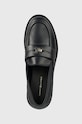 Tommy Hilfiger mocasini de piele TH PENNY LOAFER bleumarin FW0FW08029