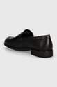 Boty Kožené mokasíny Tommy Hilfiger FLAG LEATHER CLASSIC LOAFER FW0FW08030 černá