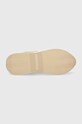 Шкіряні кросівки Tommy Hilfiger CHIC CHUNKY RUNNER FW0FW08203 бежевий