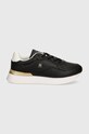 Tommy Hilfiger sneakersy skórzane CHIC CHUNKY RUNNER FW0FW08203 czarny AW24