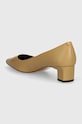Obuća Kožne salonke Tommy Hilfiger TH MID HEEL PUMP FW0FW08204 bež