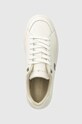 Tommy Hilfiger sneakers in pelle TH PLATFORM SNEAKER LTHR bianco FW0FW08209