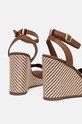 Tommy Hilfiger szandál IM RAFFIA SANDAL FW0FW08224 barna