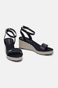 Obuća Sandale Tommy Hilfiger IM RAFFIA SANDAL FW0FW08226 mornarsko plava