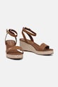 Obuća Sandale Tommy Hilfiger IM RAFFIA SANDAL FW0FW08226 smeđa