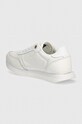 Boty Kožené sneakers boty Tommy Hilfiger ELEVATED ESSENT RUNNER MONOGRAM FW0FW08285 bílá