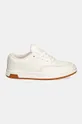 Kenzo sneakersy skórzane Dome Low Top Sneakers FD62SN061L53.02 biały AA00