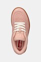 Велурени маратонки Kenzo Dome Low Top Sneakers розов FD62SN061L56.34