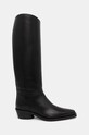 Шкіряні чоботи Proenza Schouler Bronco PS41031A.999 чорний AW24
