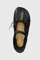 Шкіряні балетки Proenza Schouler Glove Mary Jane чорний PS41260A.999