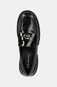Armani Exchange mocasini de piele negru XDA005.XV878.00002