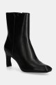 Armani Exchange stivaletti alla caviglia stiletto nero XDN038.XV886.00002