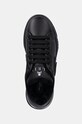 Philipp Plein sneakers in pelle Nappa Lo-Top Fur Hexagon nero USC0691.PLE075N.0202