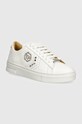 Philipp Plein sneakers din piele Lo-Top Arrow Force platformă alb WSC2751.PLE005N.0101