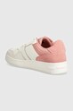 Обувки Кожени маратонки Tommy Jeans TJW RETRO BASKET MIX MEDIA EN0EN02653 розов