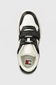 Кросівки Tommy Jeans TJW RETRO BASKET FLATFORM VELCRO чорний EN0EN02573