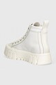 Boty Kecky Tommy Jeans TJW VULC FLATFORM MC MIX MEDIA EN0EN02570 bílá