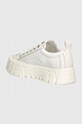 Boty Tenisky Tommy Jeans TJW VULC FLATFORM LC MIX MEDIA EN0EN02569 bílá
