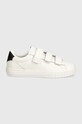 Шкіряні кросівки Tommy Jeans TJW CUPSOLE SNEAKER VELCRO EN0EN02568 білий AW24