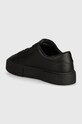 Încălțăminte Tommy Jeans sneakers din piele TJW FOXING FLATFORM EN0EN02567 negru