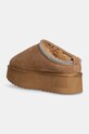 Încălțăminte Liu Jo papuci din piele intoarsa JANE 02 SF4239PX00200668 maro