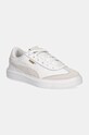 Puma leather sneakers Lajla T-toe grain leather white 397734