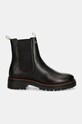 Barbour bőr bokacsizma Evie LFO0575BK52 fekete AW24