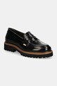Kožené mokasíny Barbour Ludlow přírodní kůže černá LFO0723BK11