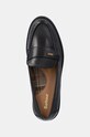 Kožne mokasinke Barbour Francis crna LFO0742BK31