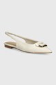 Aldo baleriny BUDAPEST imitacja skóry licowej biały 13811858.BUDAPEST