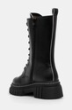 Παπούτσια Δερμάτινες μπότες Guess ANITA FLFANI.LEA10.BLACK μαύρο