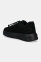Обувки Велурени маратонки Guess ELBINA FLFELB.SUE12.BLACK черен