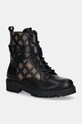 Guess botine OLSY cu snur negru FLFOLS.FAL10.BLKBR